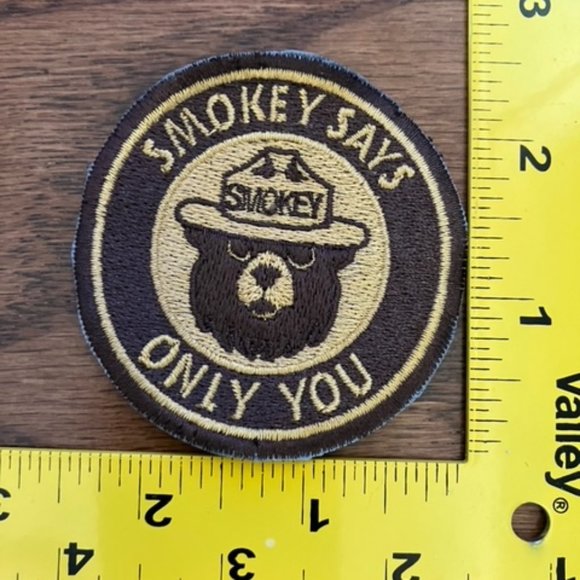 Smokey The Bear Hat Patch - Picture 1 of 2